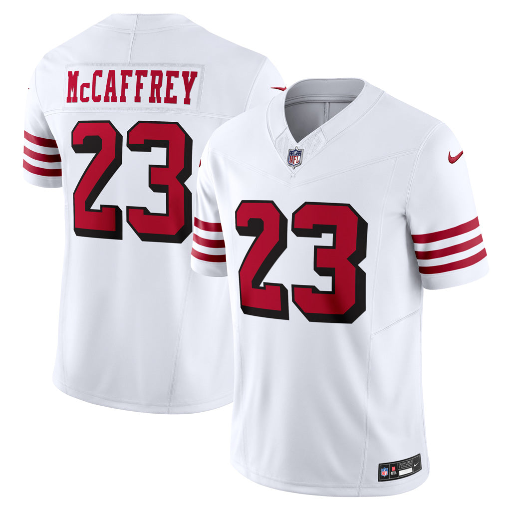 NFL San Francisco 49ers Christian McCaffrey Nike Color Rush Vapor F.U.S.E. Limited Jersey