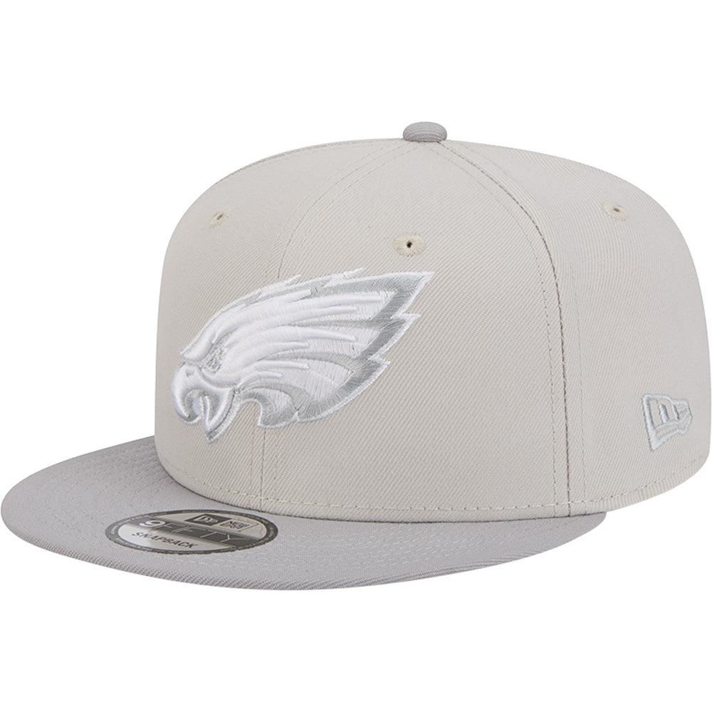 NFL Philadelphia Eagles New Era Two-Tone Color Pack Overcast 9FIFTY Snapback