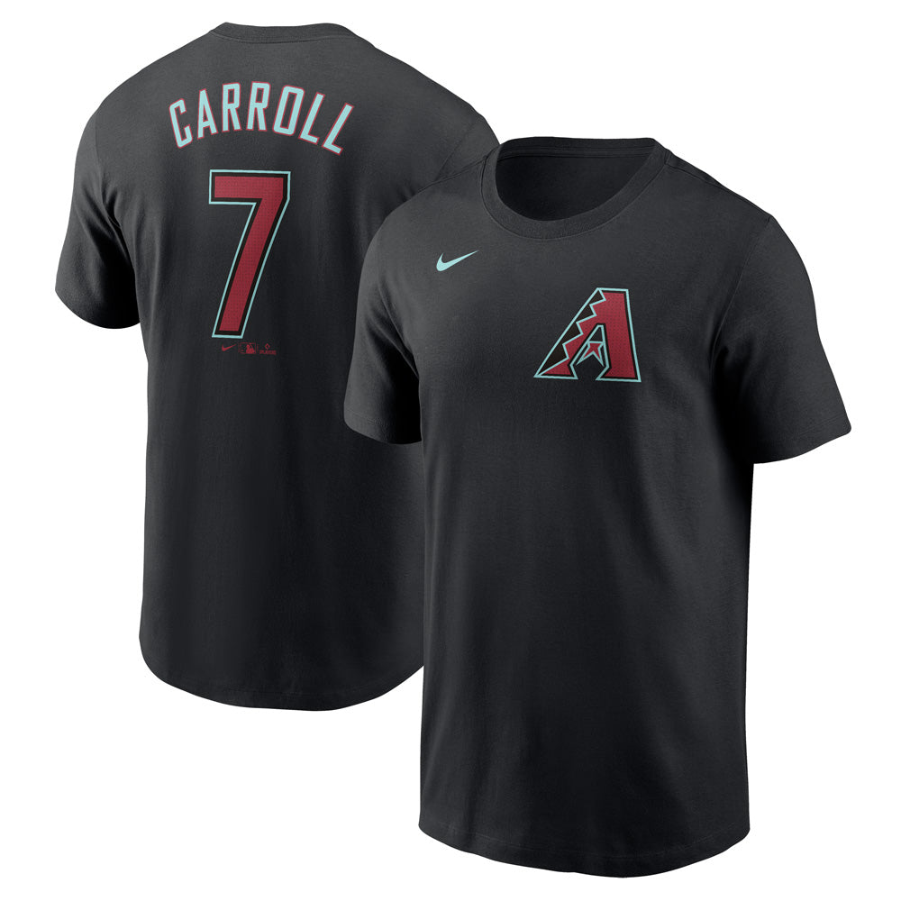 MLB Arizona Diamondbacks Corbin Carroll Nike FUSE Alternate Name &amp; Number Tee