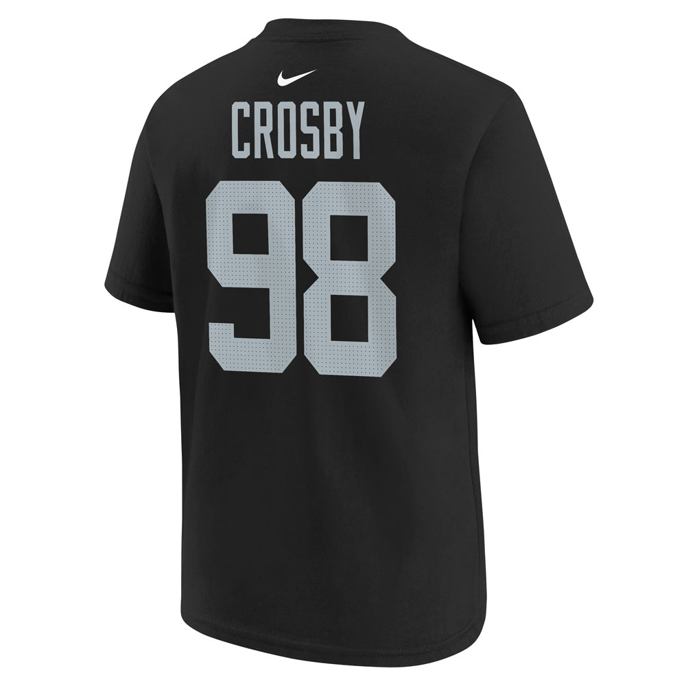 NFL Las Vegas Raiders Maxx Crosby Youth Nike Name &amp; Number Tee