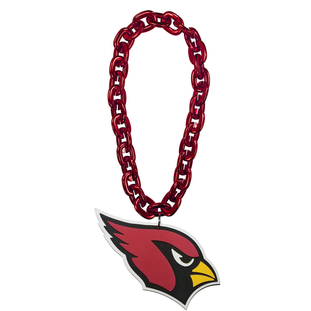 NFL Arizona Cardinals Aminco Large Fan Chain Necklace