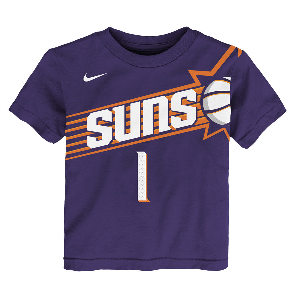 NBA Phoenix Suns Devin Booker Toddler Nike Icon Name &amp; Number Tee