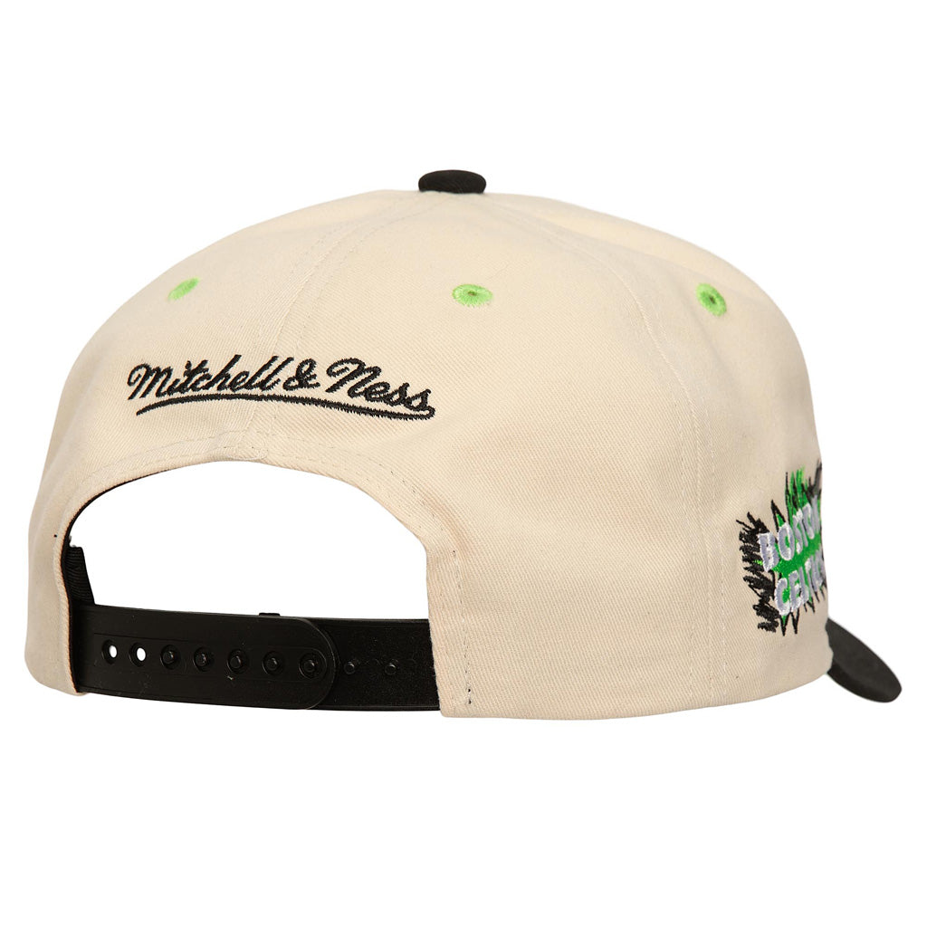 NBA Boston Celtics Mitchell &amp; Ness Overspray Pro Snapback