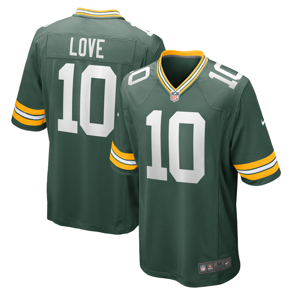 NFL Green Bay Packers Jodan Love Nike Home Game Jersey