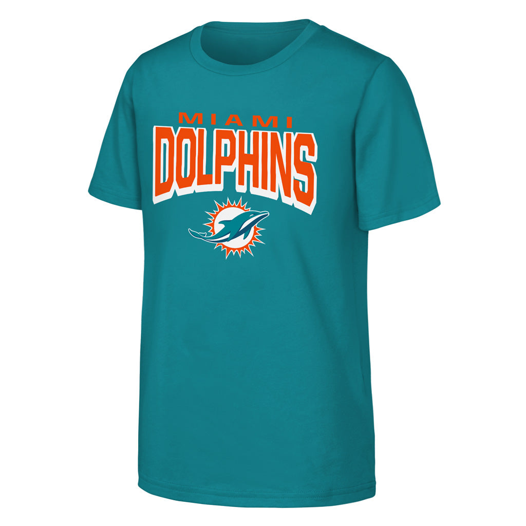 NFL Miami Dolphins Youth Outerstuff On The Block T-Shirt