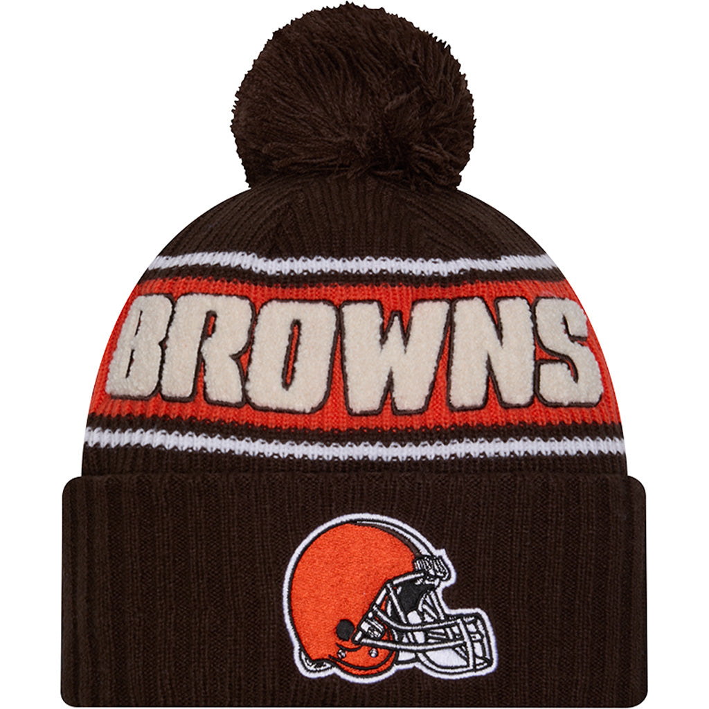 NFL Cleveland Browns New Era 2024 Sideline Sport Knit Hat