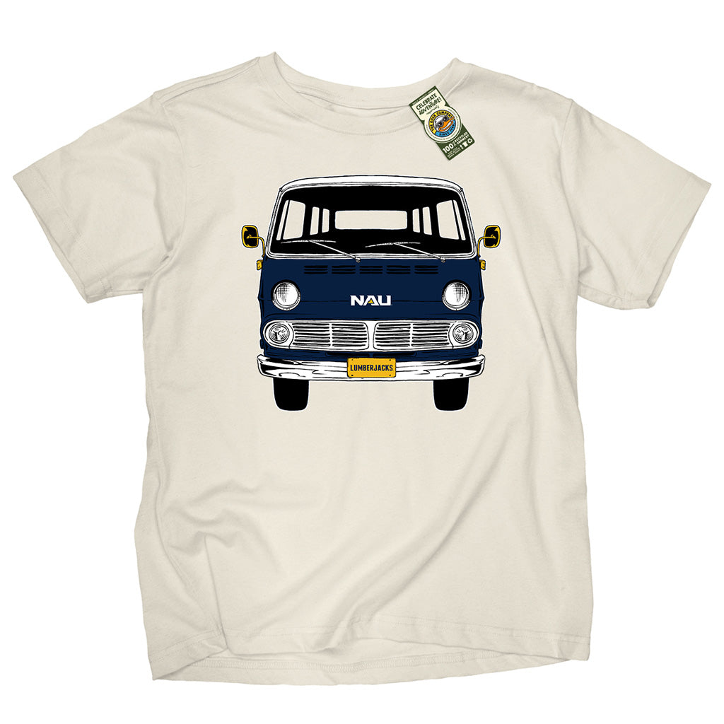 NCAA Northern Arizona Lumberjacks Women&#39;s The Duck Company Rambling Van T-shirt