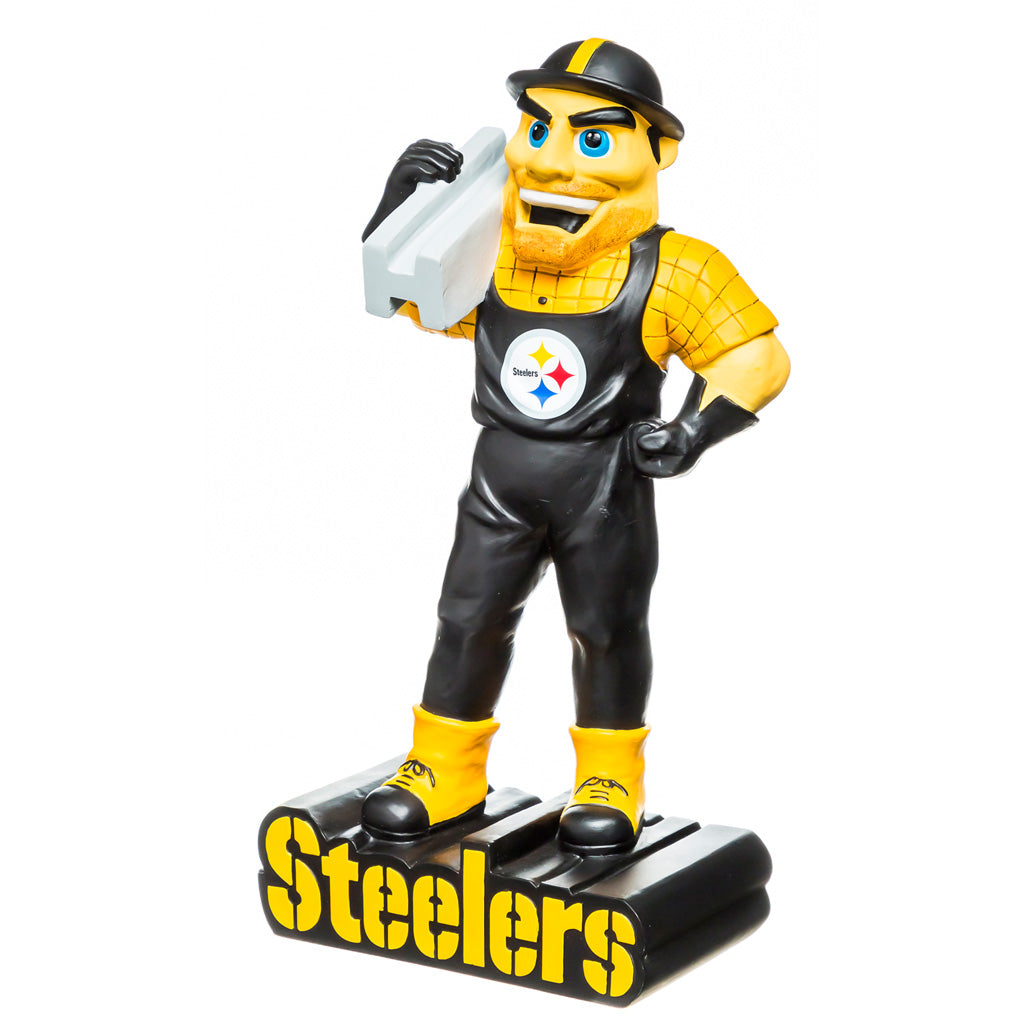 NFL Pittsburgh Steelers Evergreen 16&quot; Mascot Statue