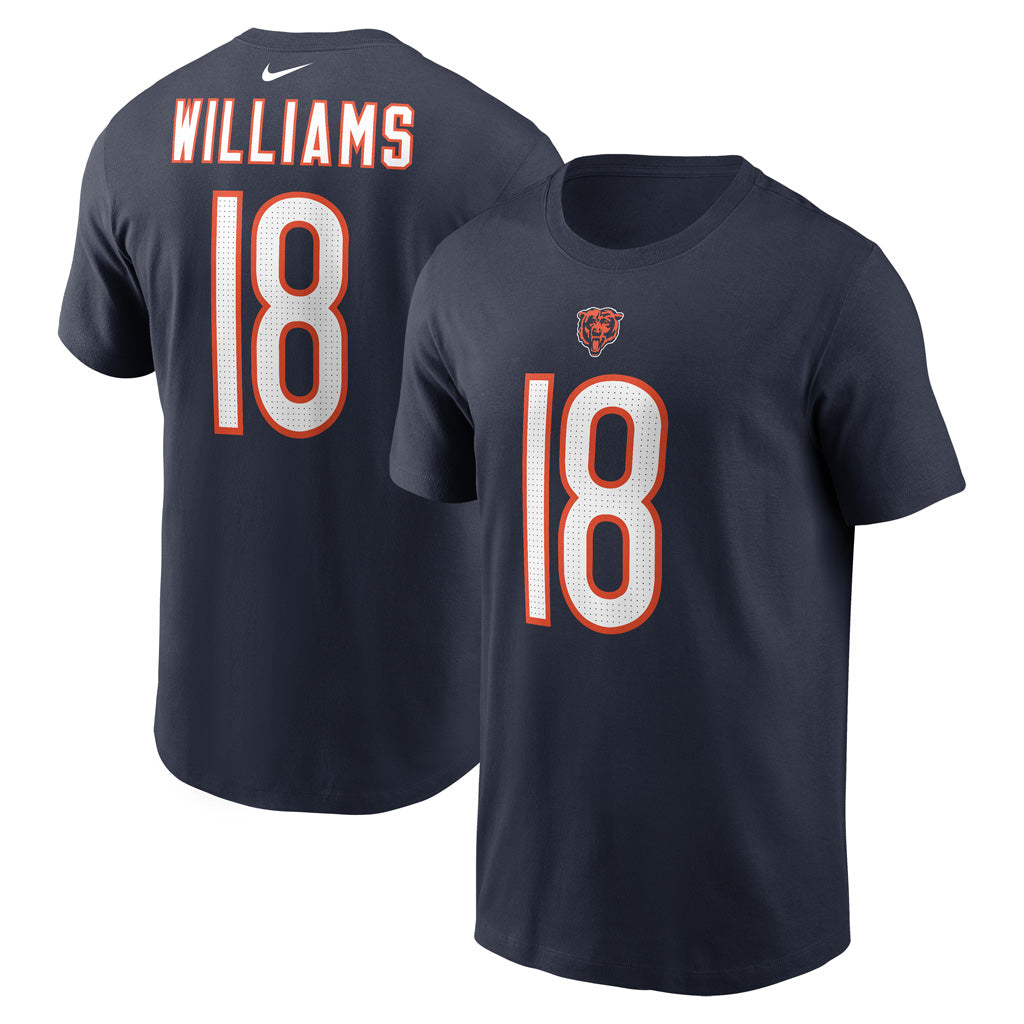 NFL Chicago Bears Caleb Williams Nike Player Pride Name &amp; Number Tee