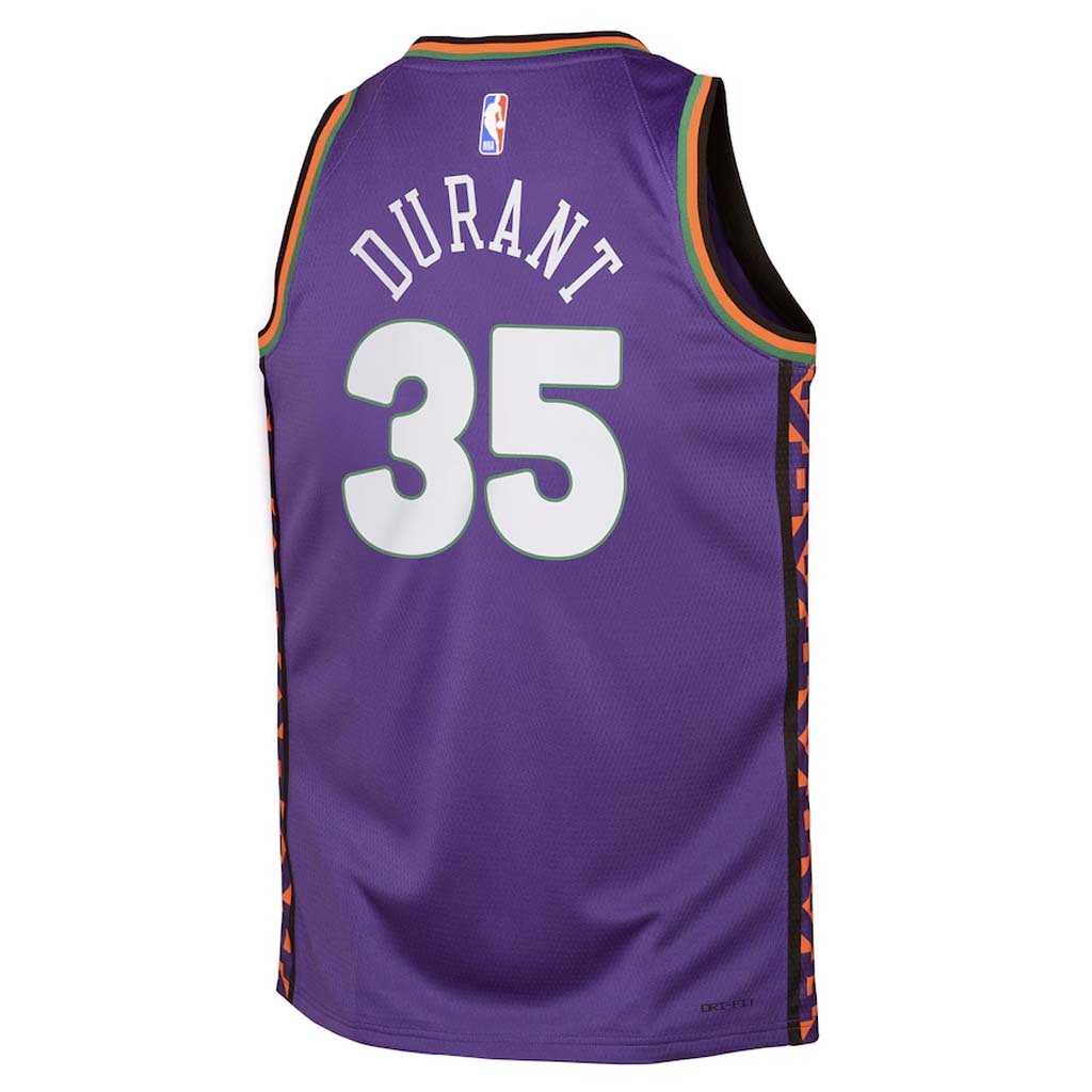 NBA Phoenix Suns Kevin Durant Youth Nike 2024/25 City Edition Swingman Jersey