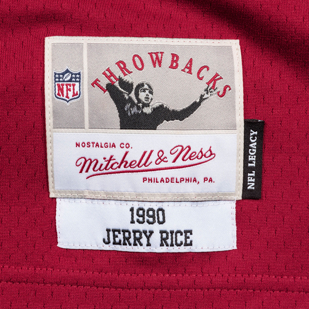 NFL San Francisco 49ers Jerry Rice Mitchell &amp; Ness 1990 Legacy Jersey