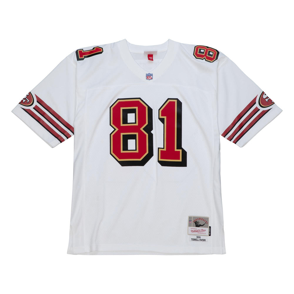 NFL San Francisco 49ers Terrell Owens Mitchell &amp; Ness 1996 Legacy Jersey