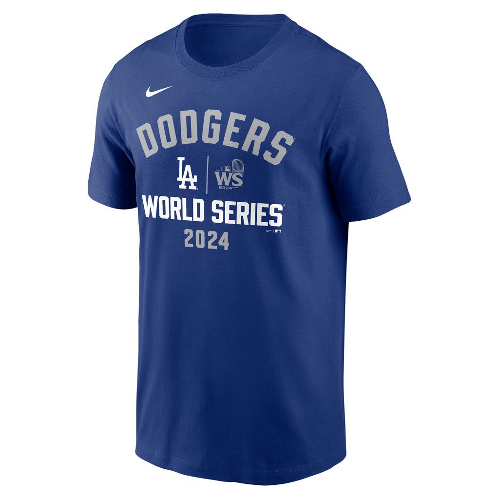 MLB Los Angeles Dodgers Nike 2024 World Series Split Participant Essential T-Shirt