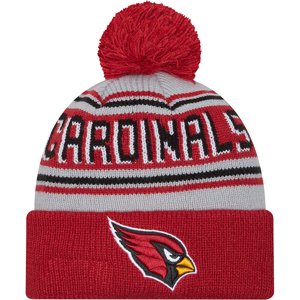 NFL Arizona Cardinals New Era Pom Wordmark Knit Hat