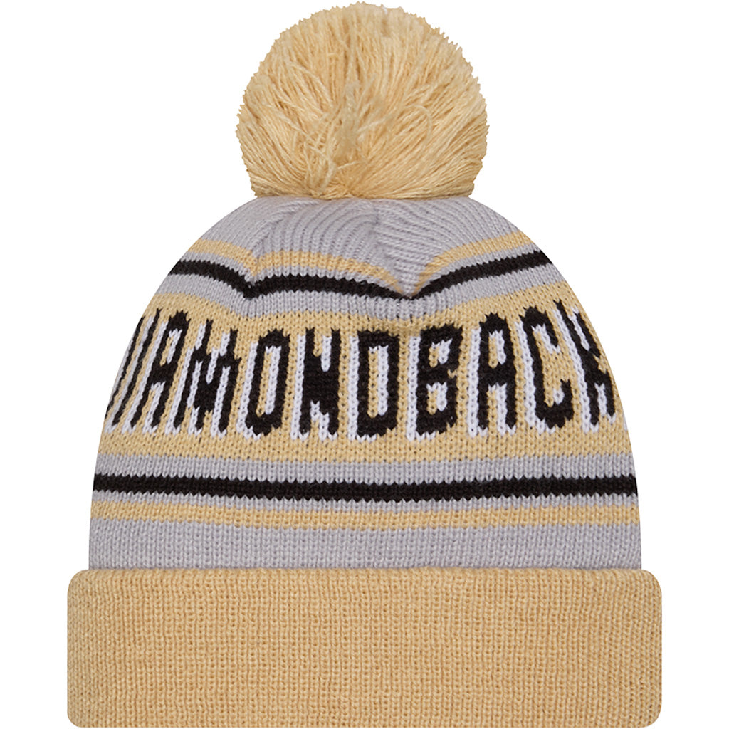 MLB Arizona Diamondbacks New Era Pom Wordmark Knit Hat