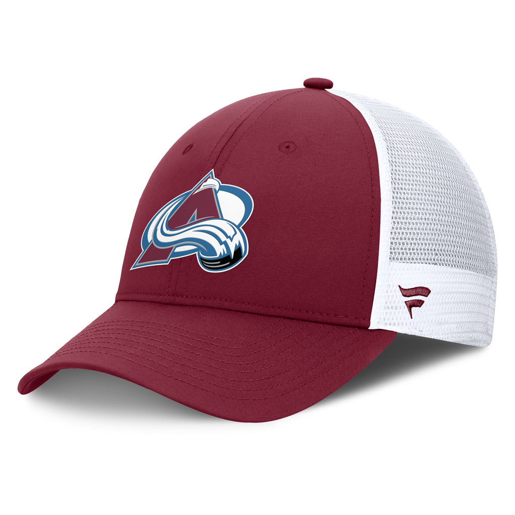 NHL Colorado Avalanche Fanatics Authentic Pro Tucker Snapack Hat