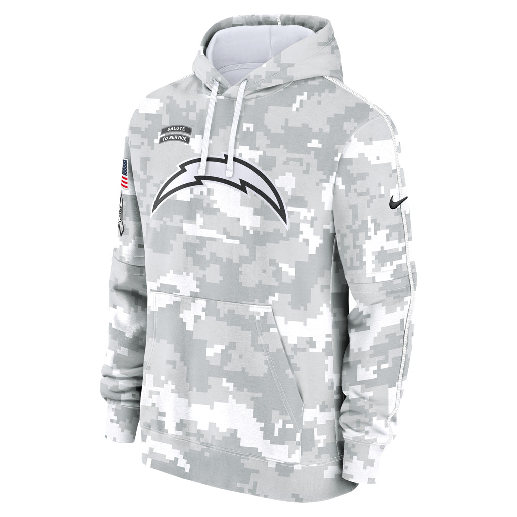 NFL Los Angeles Chargers Nike 2024 Salute to Service Club Hoodie