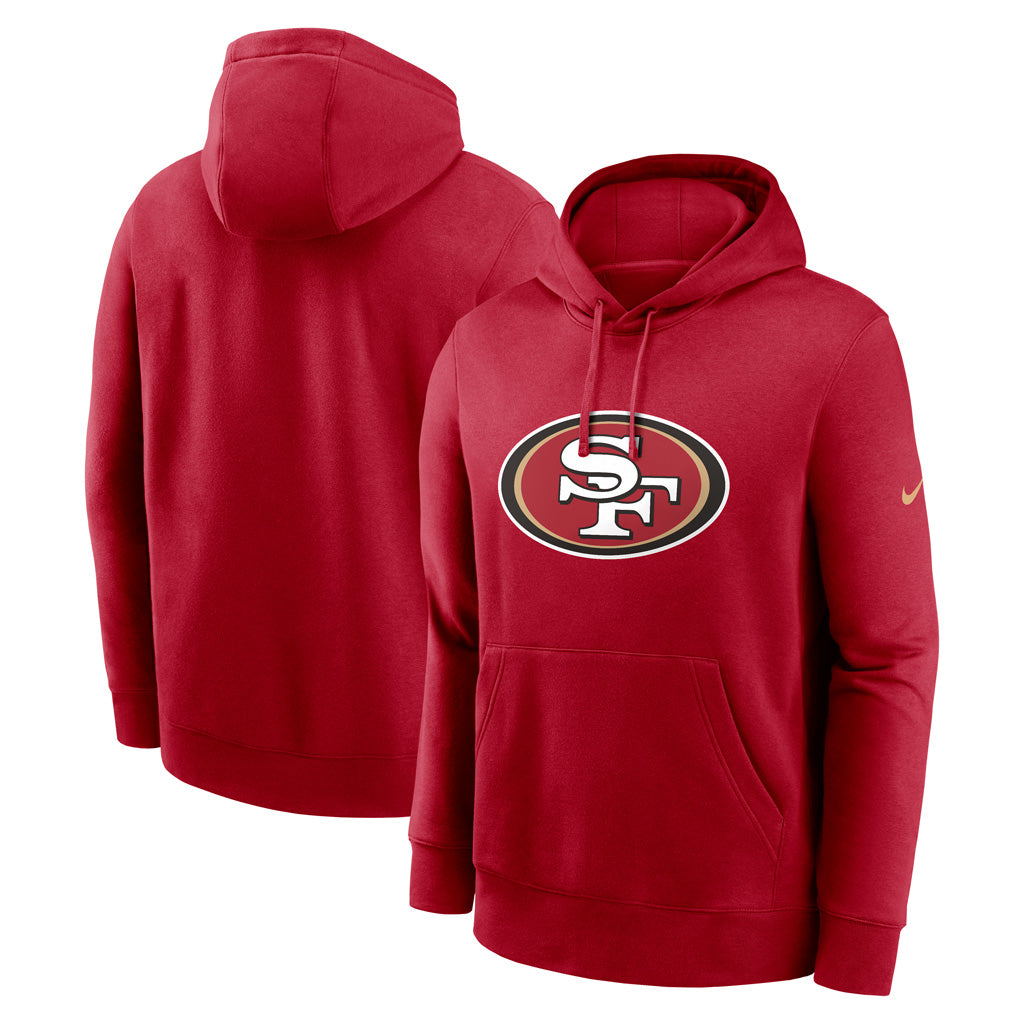 NFL San Francisco 49ers Nike Club Logo Pullover Hoodie