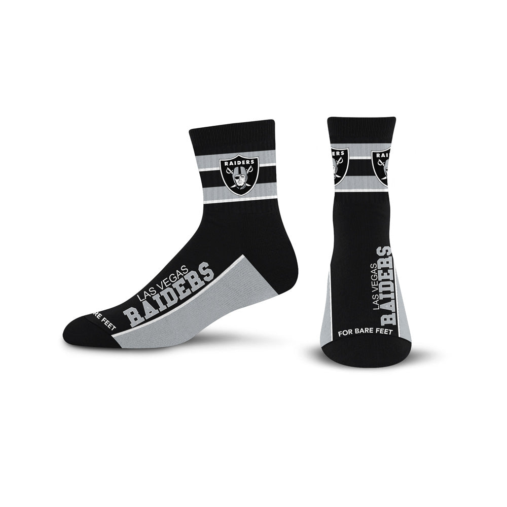 NFL Las Vegas Raiders For Bare Feet Lil&#39; Deuce Ankle Socks