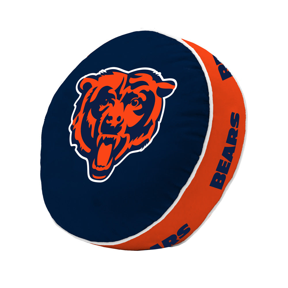 NFL Chicago Bears Logo Brands Puff Pillow