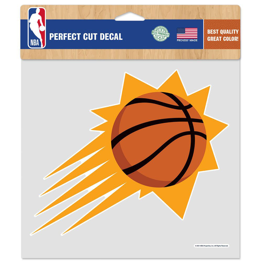 NBA Phoenix Suns Team Wincraft 8x8 Car Shooting Ball Decal