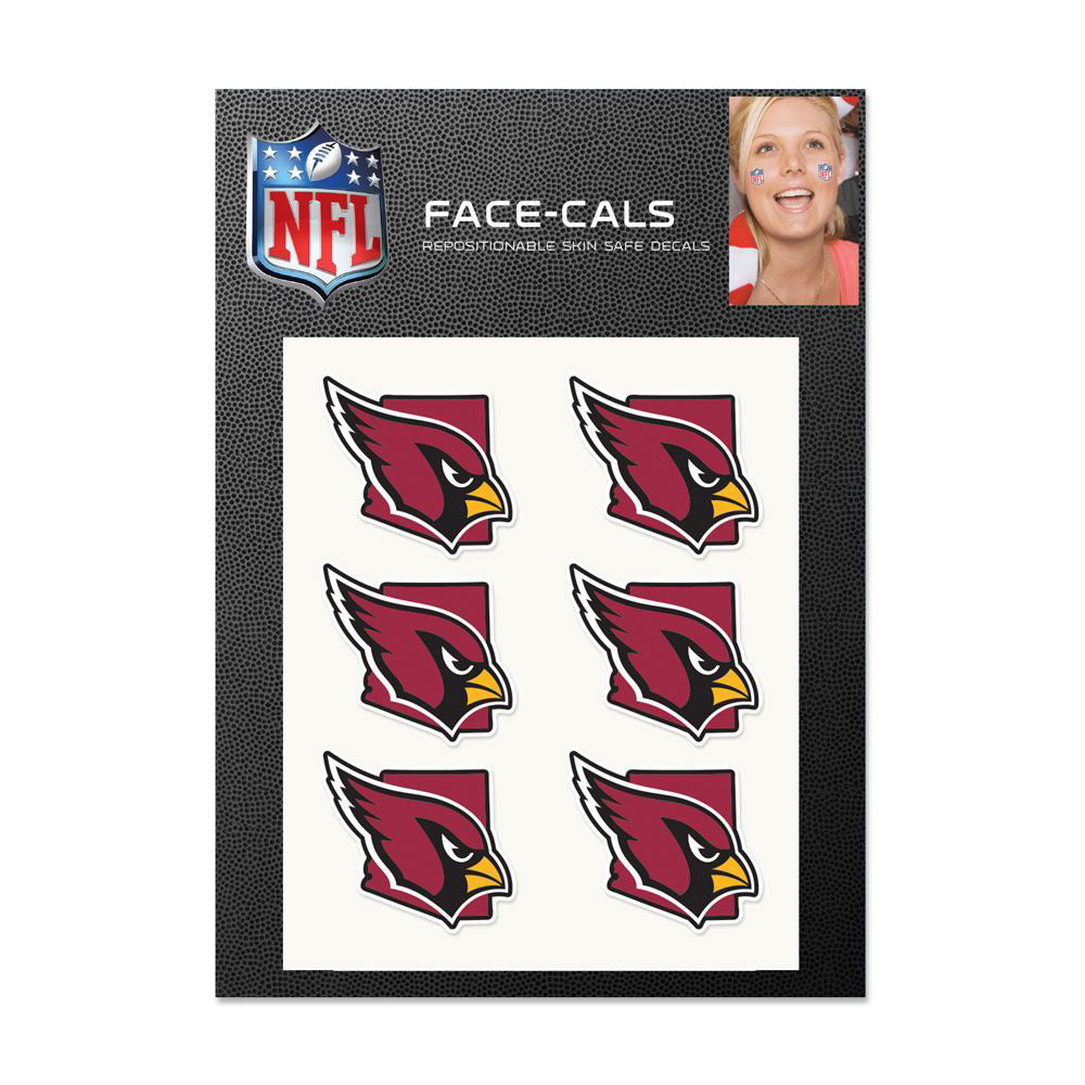 NFL Arizona Cardinals WinCraft 6-Pack State Logo Face-Cals