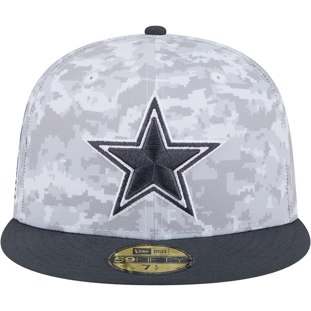 NFL Dallas Cowboys New Era 2024 Salute to Service 59FIFTY Fitted Hat