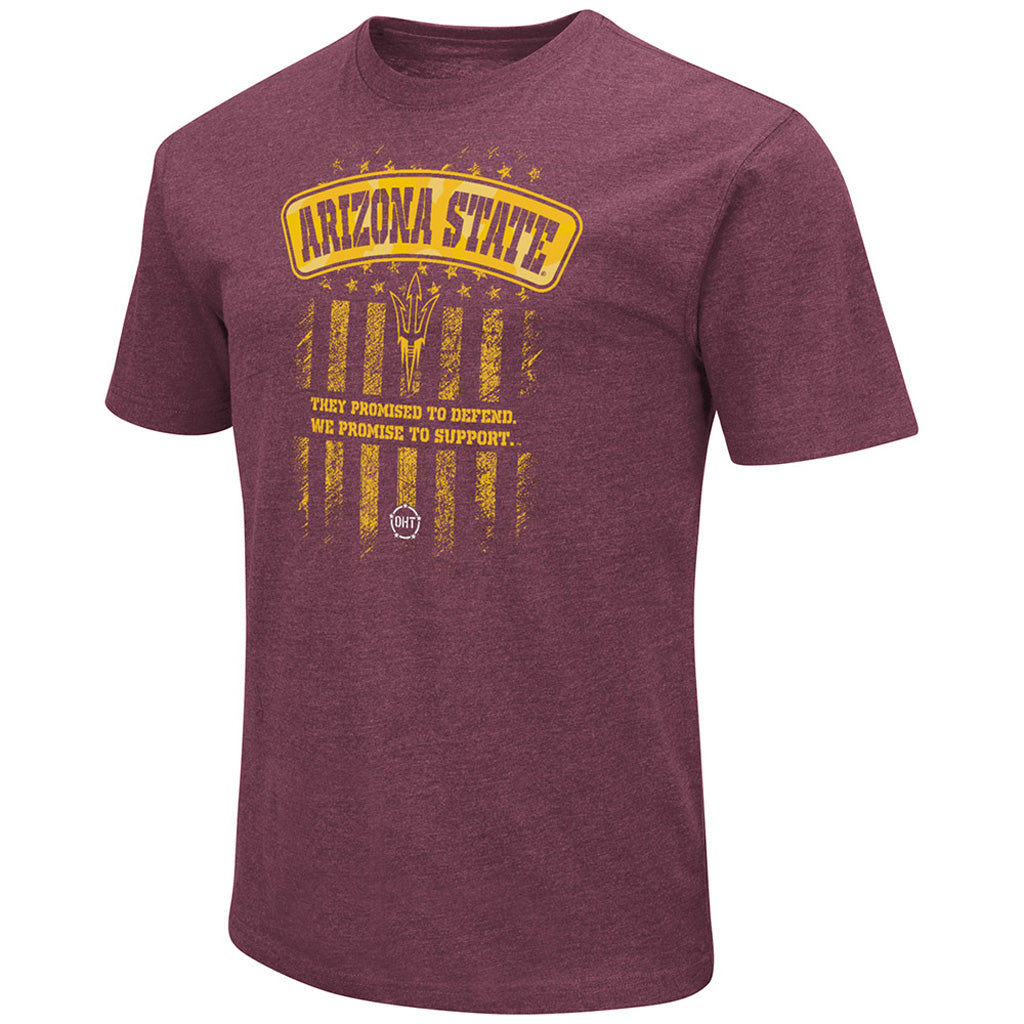 NCAA Arizona State Sun Devils Colosseum OHT Flag Playbook Tee