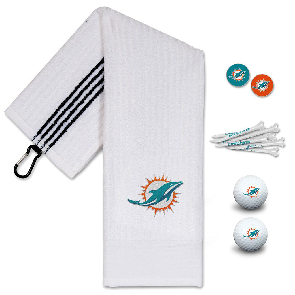 NFL Miami Dolphins WinCraft Team Effort Golf Set