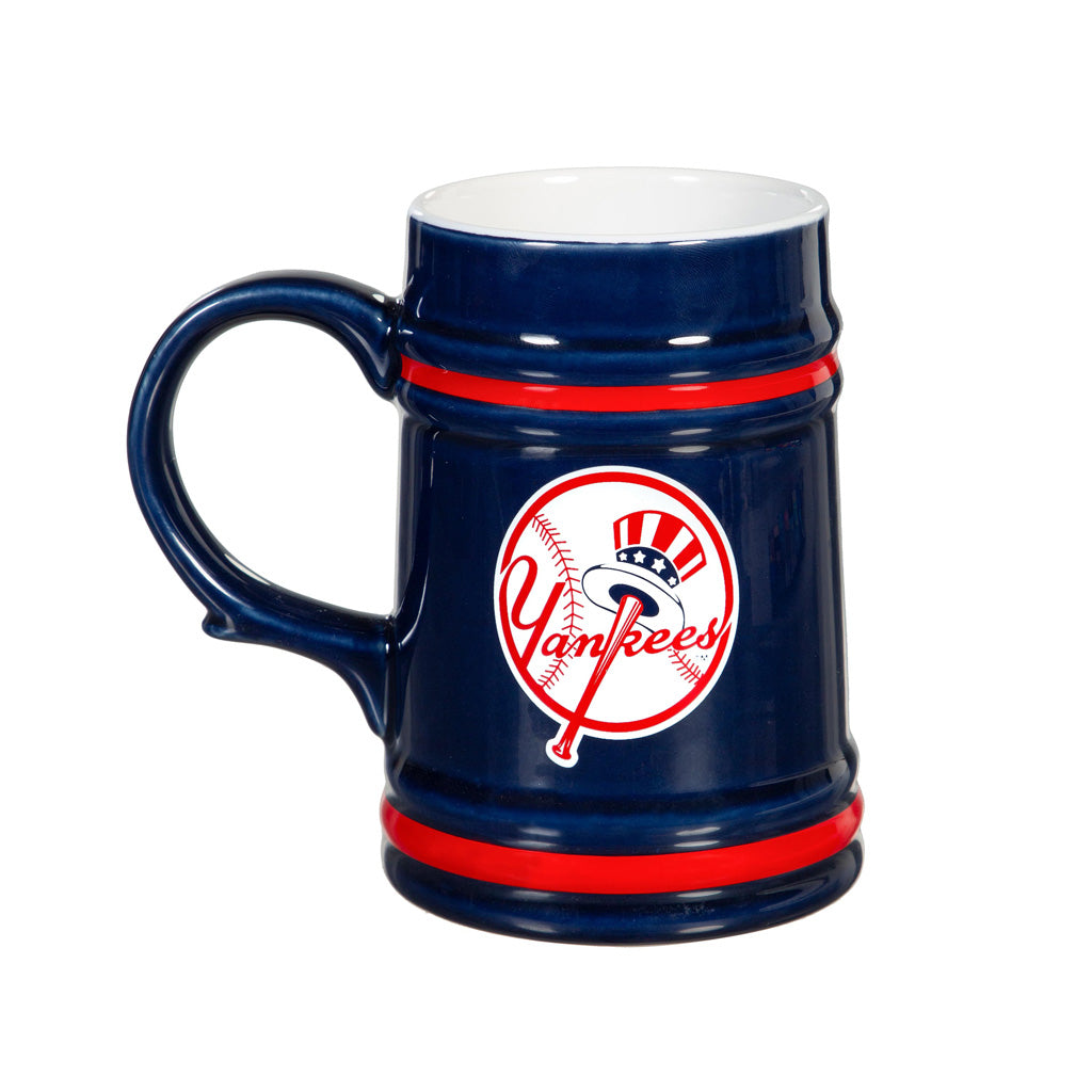 MLB New York Yankees Evergreen 24oz Ceramic Stein Cup