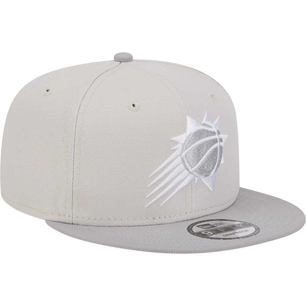 NBA Phoenix Suns New Era Two-Tone Color Pack Overcast 9FIFTY Snapback