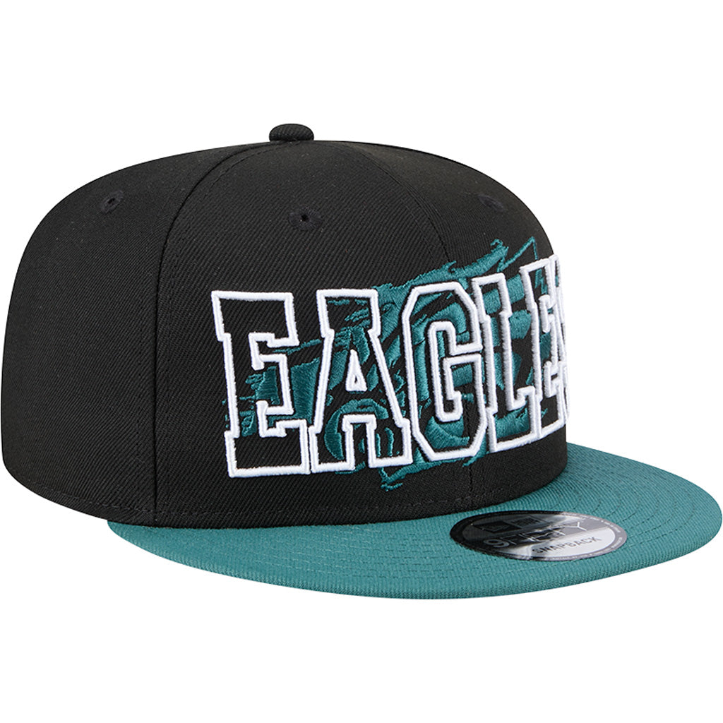 NFL Philadelphia Eagles New Era Splatter 9FIFTY Snapback Hat