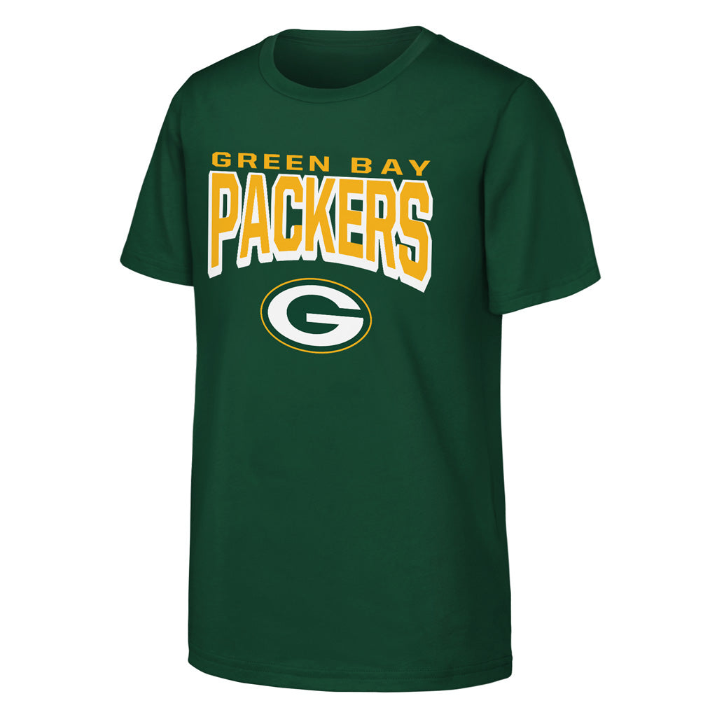 NFL Green Bay Packers Youth Outerstuff On The Block T-Shirt