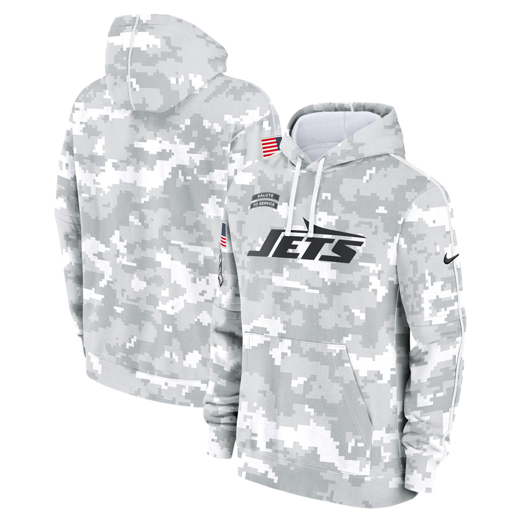 NFL New York Jets Nike 2024 Salute to Service Club Hoodie