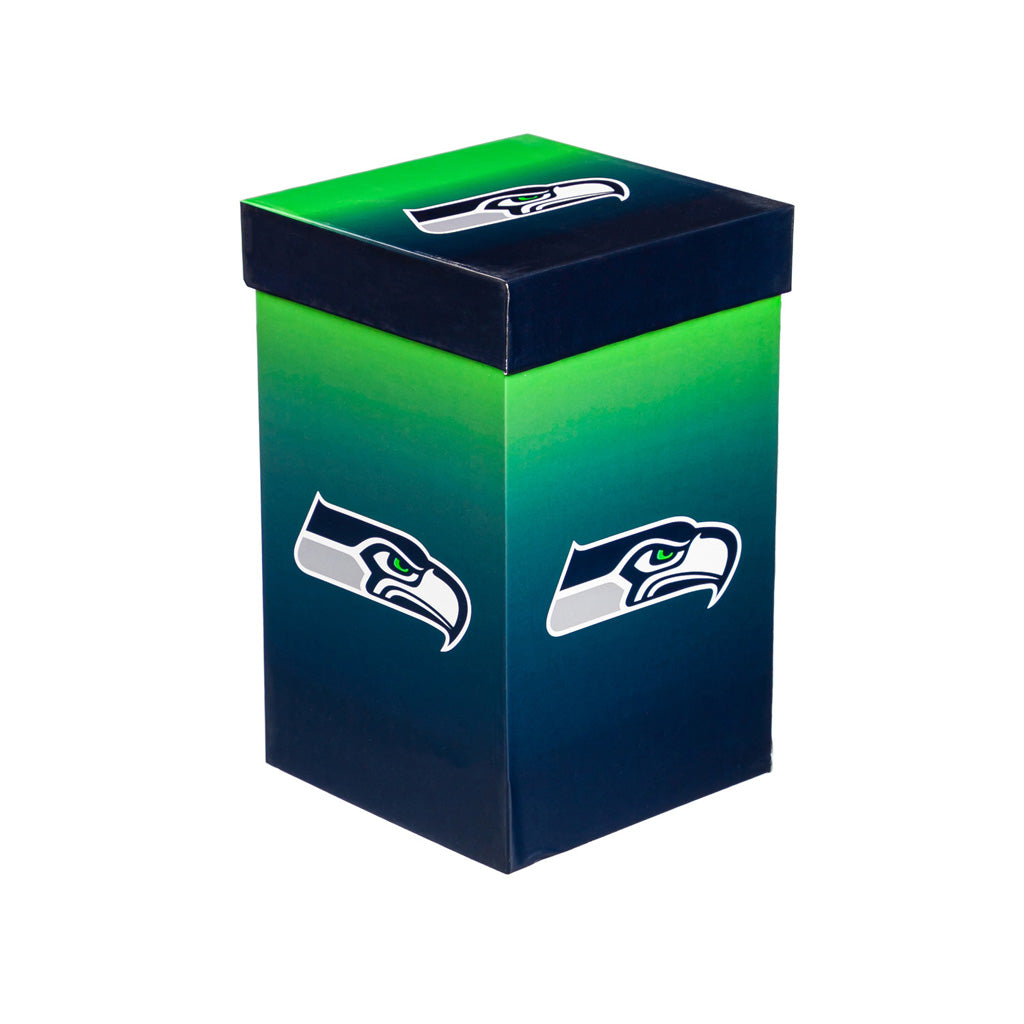 NFL Seattle Seahawks Evergreen 17oz Boxed Travel Latte Mug