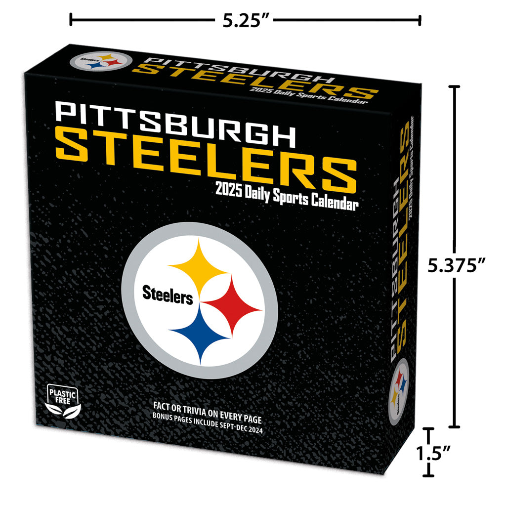 NFL Pittsburgh Steelers 2024-2025 Boxed Calendar