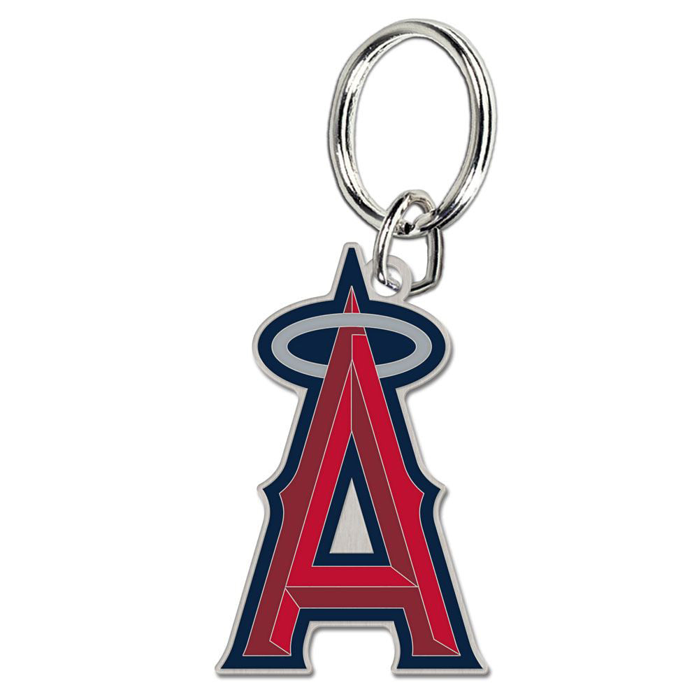 MLB Los Angeles Angels WinCraft Cloisonne Logo Keychain