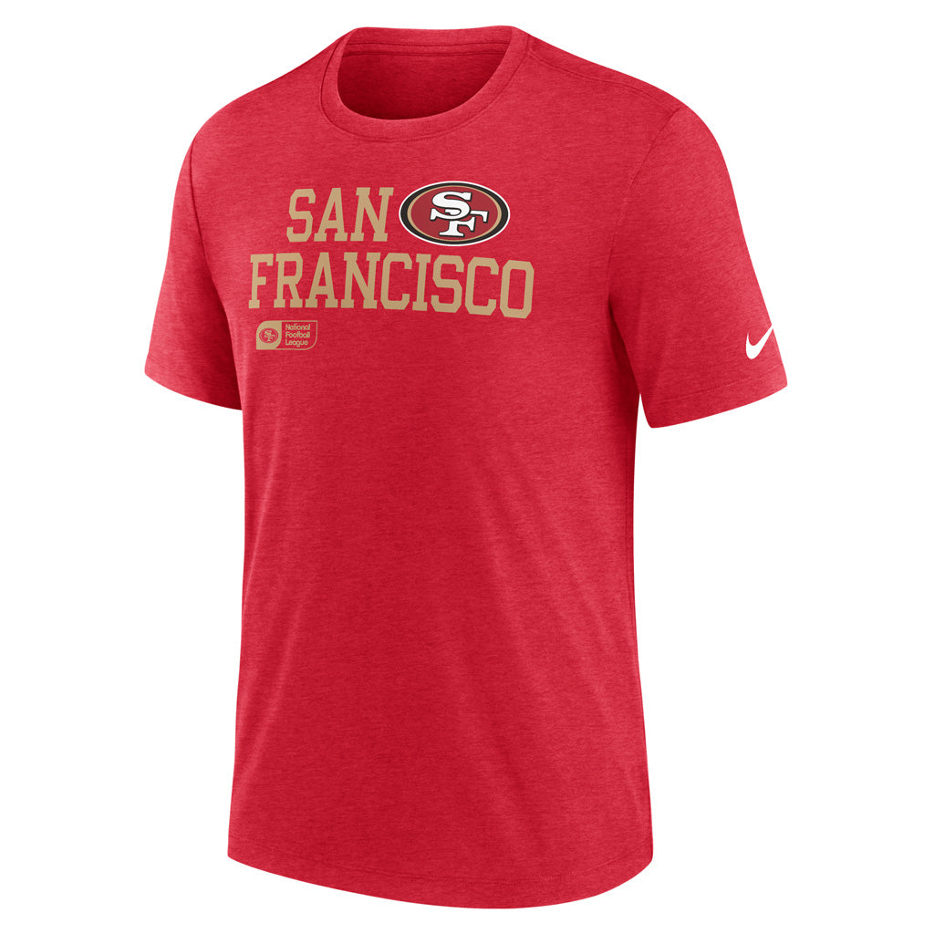 NFL San Francisco 49ers Nike Lock Up Triblend Tee