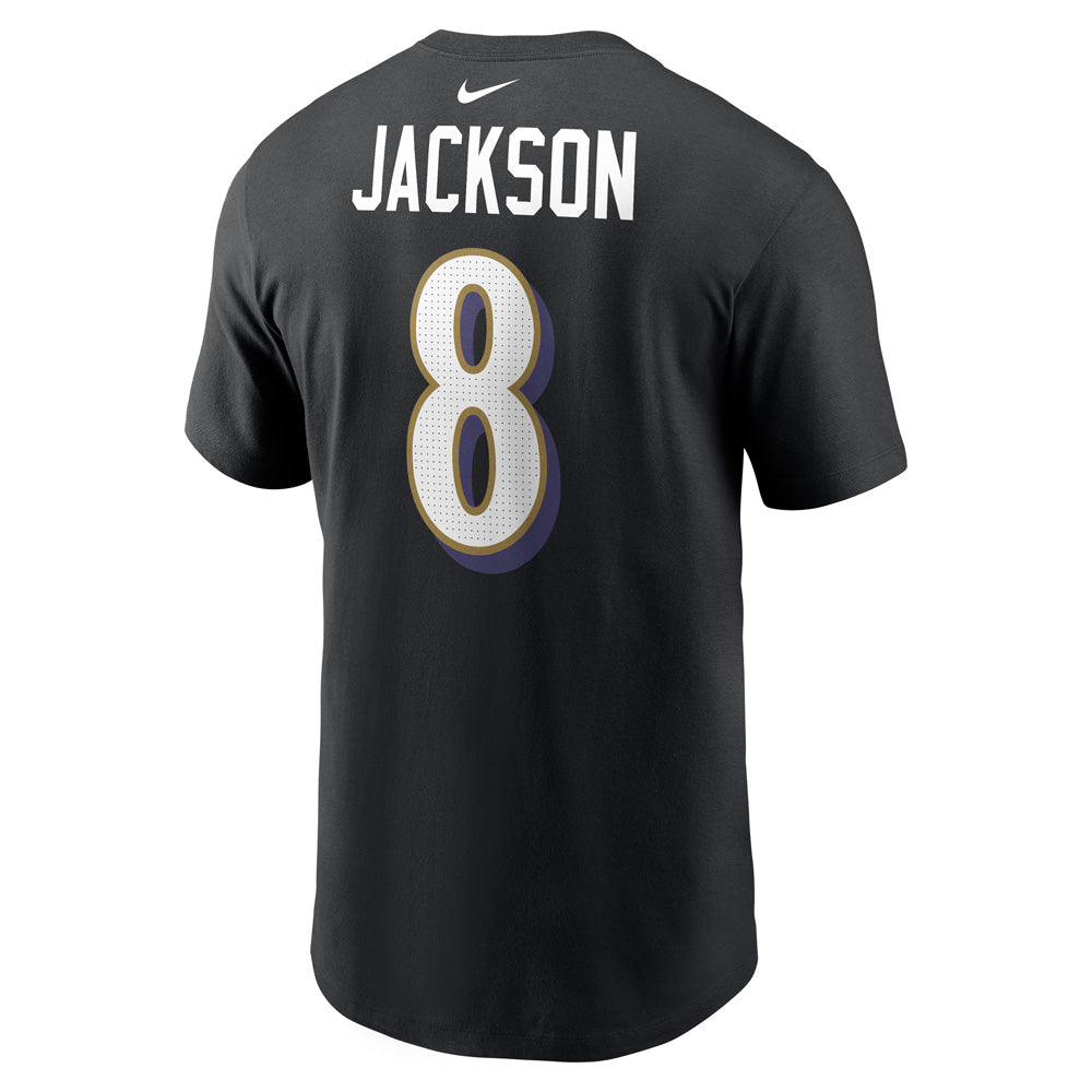 NFL Baltimore Ravens Lamar Jacksons Nike Player Pride Name &amp; Number Tee