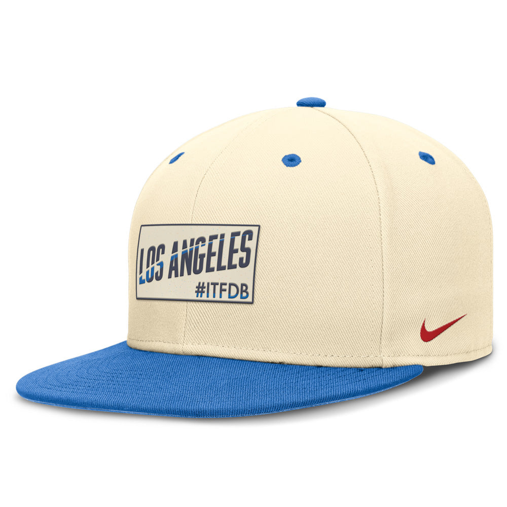 MLB Los Angeles Dodgers Nike City Connect True Structured Fitted Hat