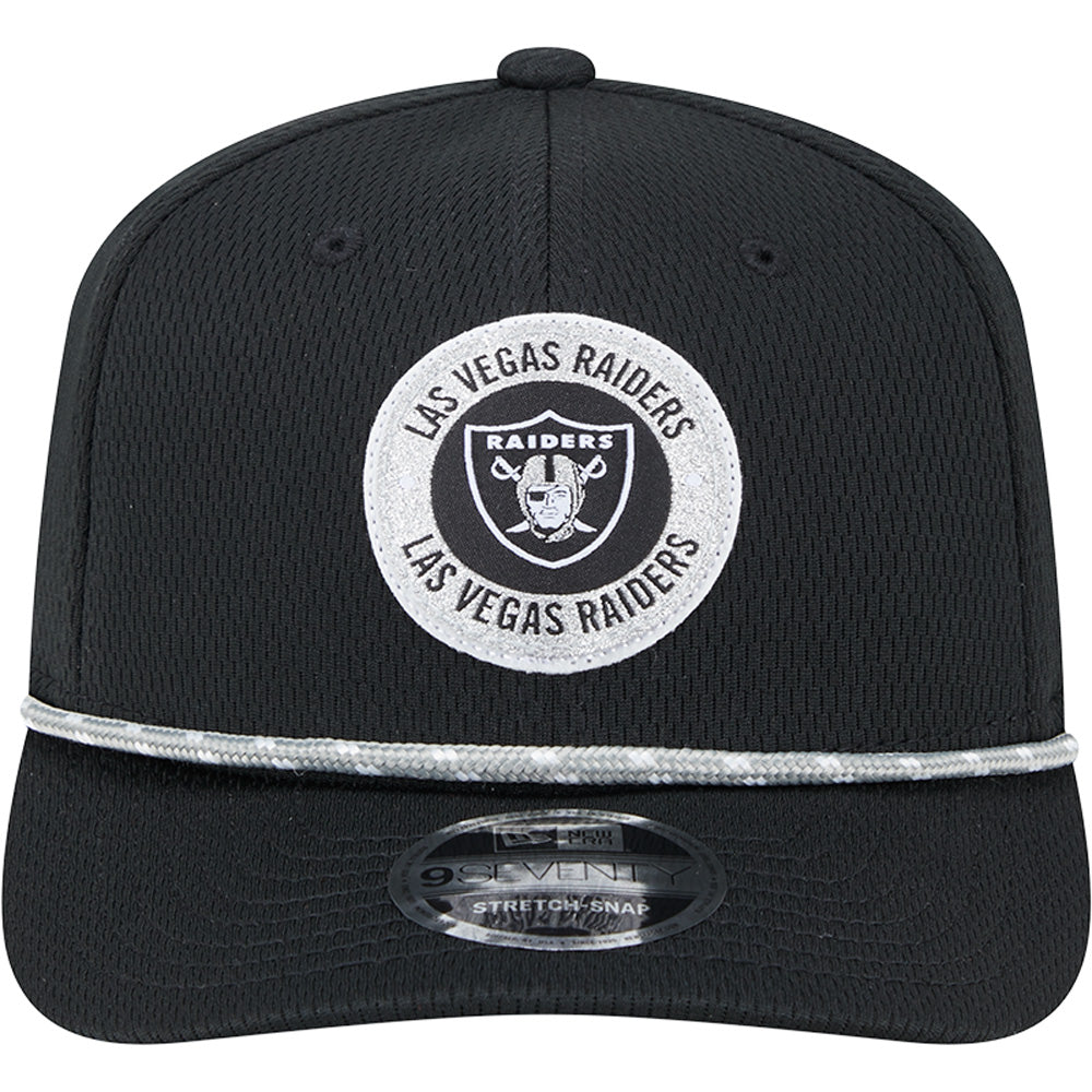 NFL Las Vegas Raiders New Era 2024/25 Sideline 9SEVENTY Stretch Snapback