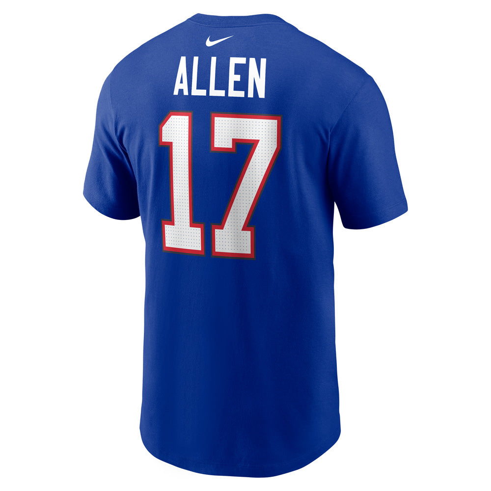 NFL Buffalo Bills Josh Allen Nike Player Pride Name &amp; Number Tee