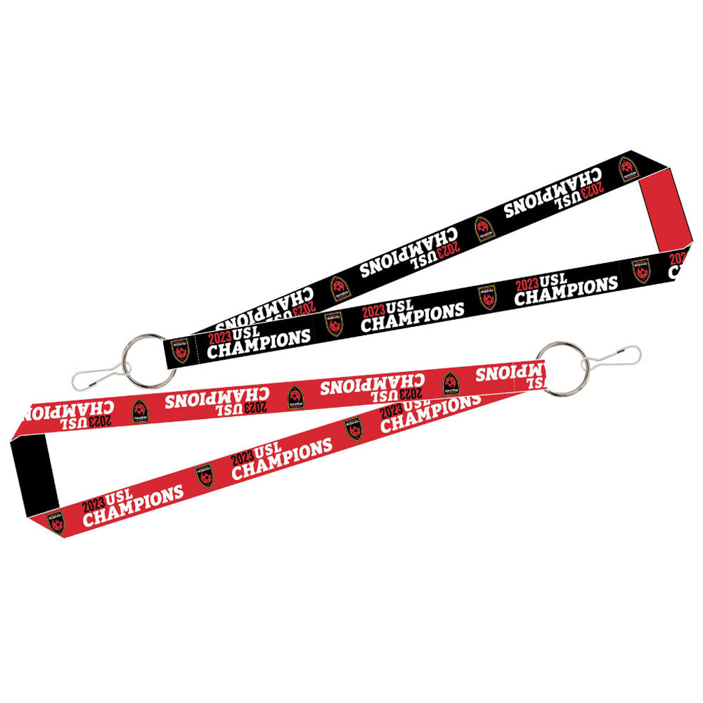 Phoenix Rising WinCraft 2023 USL Champions Lanyard