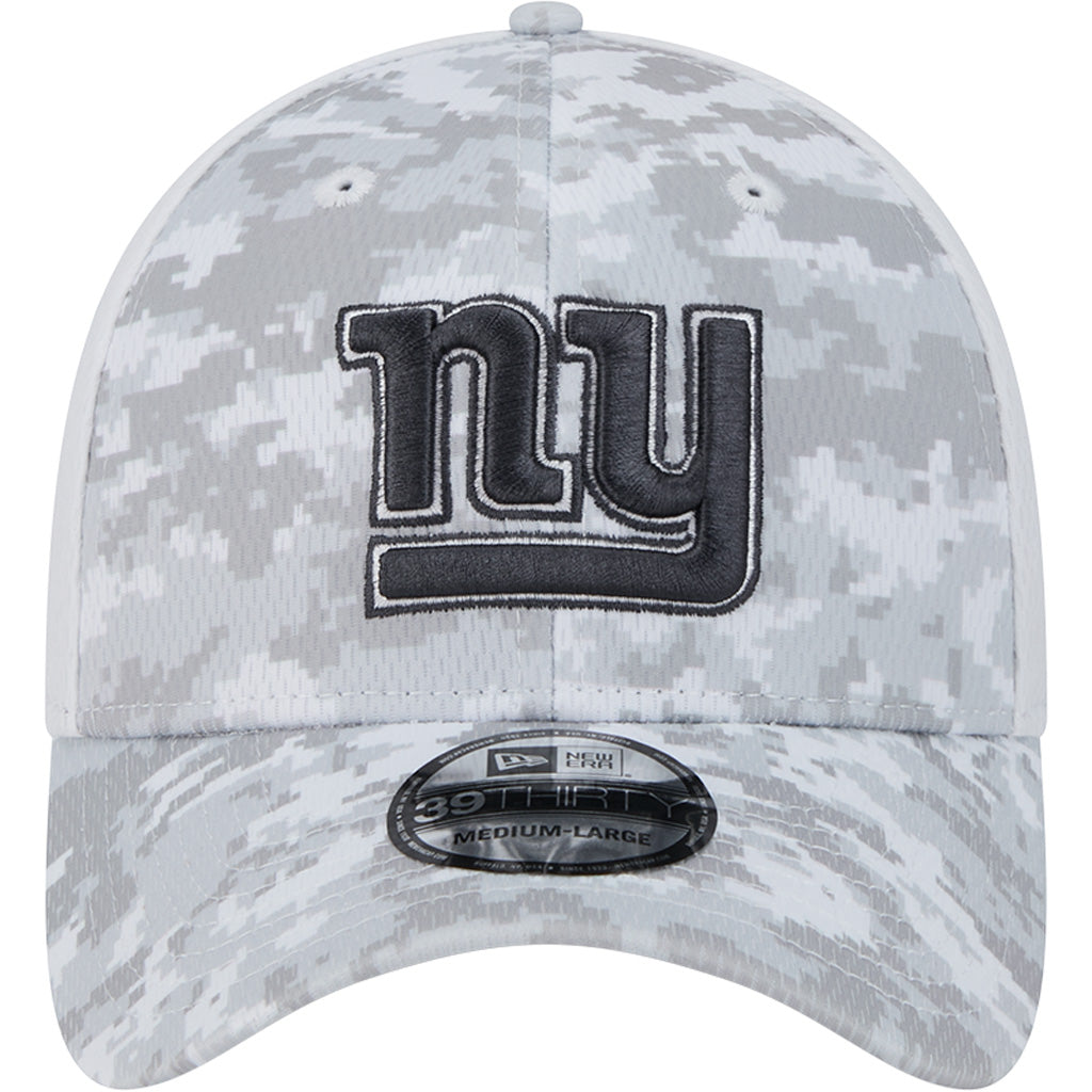 NFL New York Giants New Era 2024 Salute to Service 39THIRTY Flex Fit Hat - White