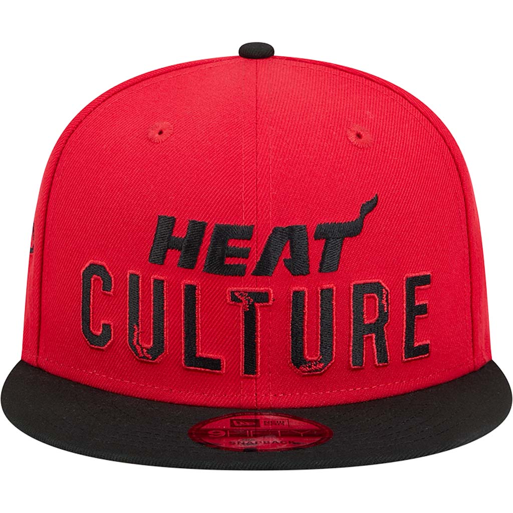 NBA Miami Heat New Era 2024/25 City Edition 9FIFTY Snapback Hat