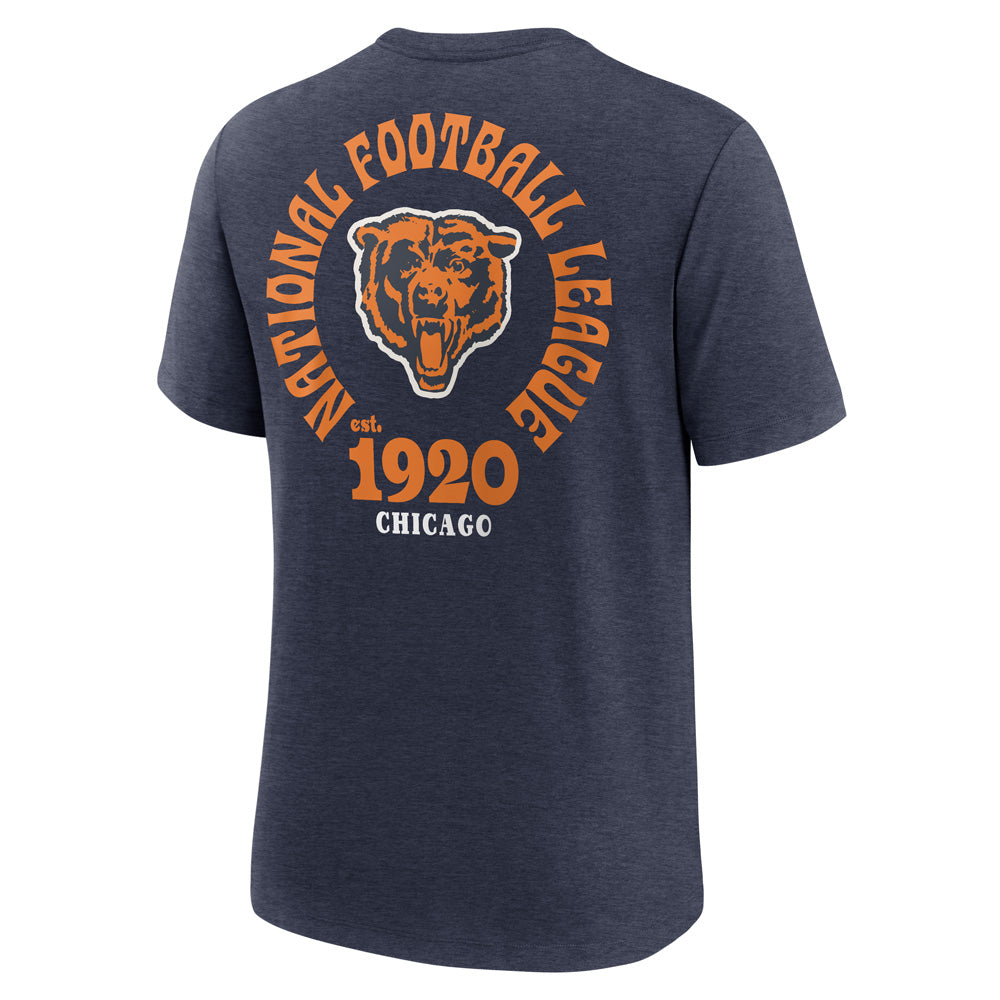 NFL Chicago Bears Nike 2-Hit Triblend Tee