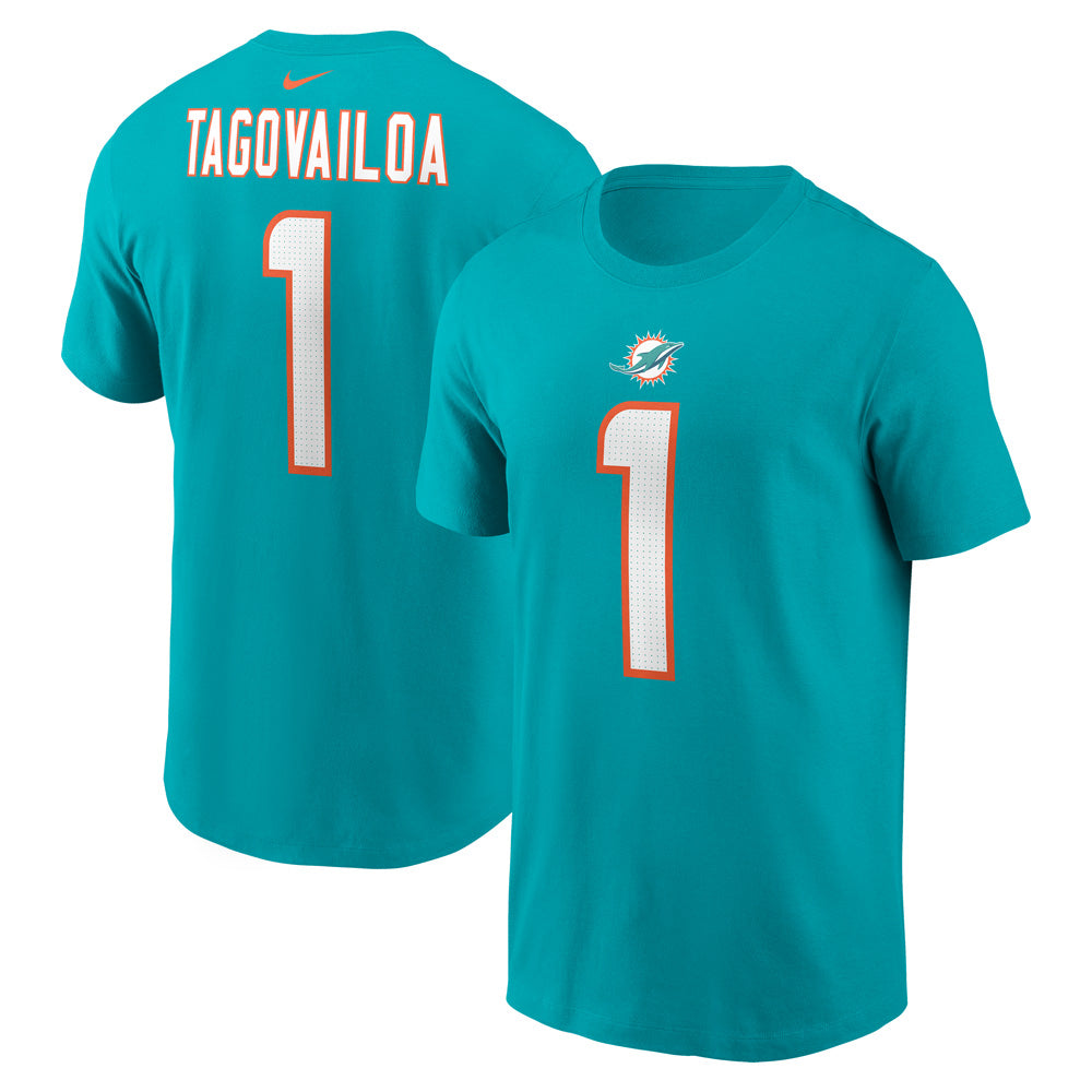 NFL Miami Dolphins Tua Tagovailoa Nike DFCT Player Pride Logo Tee