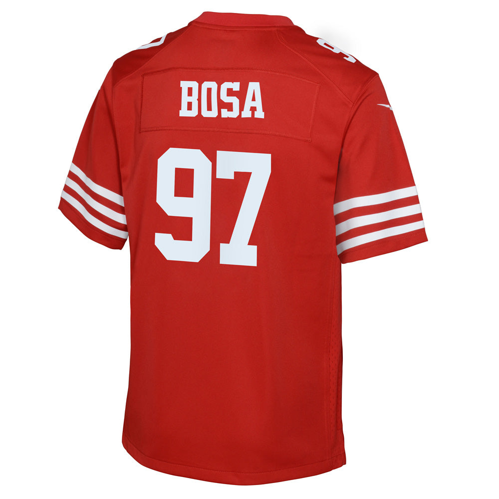 NFL San Francisco 49ers Nick Bosa Youth Nike Home Game Jersey