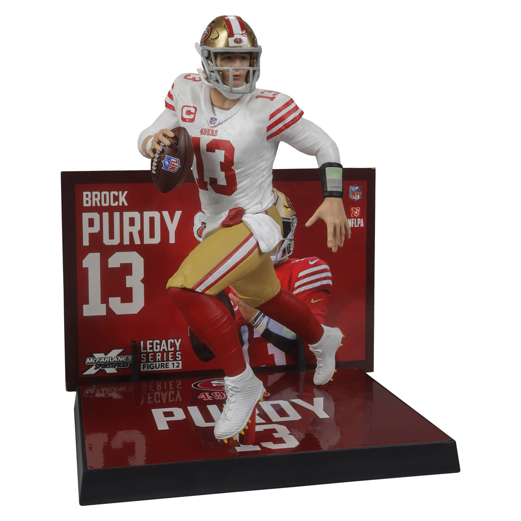 NFL San Francisco 49ers Brock Purdy McFarlane 7&quot; Platinum Collectible Figure