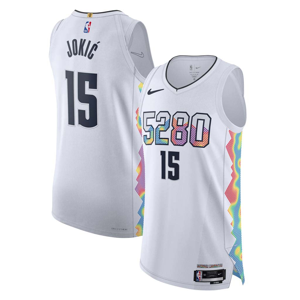 NBA Denver Nuggets Nikola Jokic Nike 2024/25 City Edition Authentic Jersey